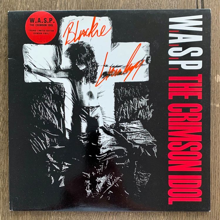 W.A.S.P. „The Crimson Idol“ LTD VINYL LP SIGNED WASP MEGARAR (Gebraucht ...