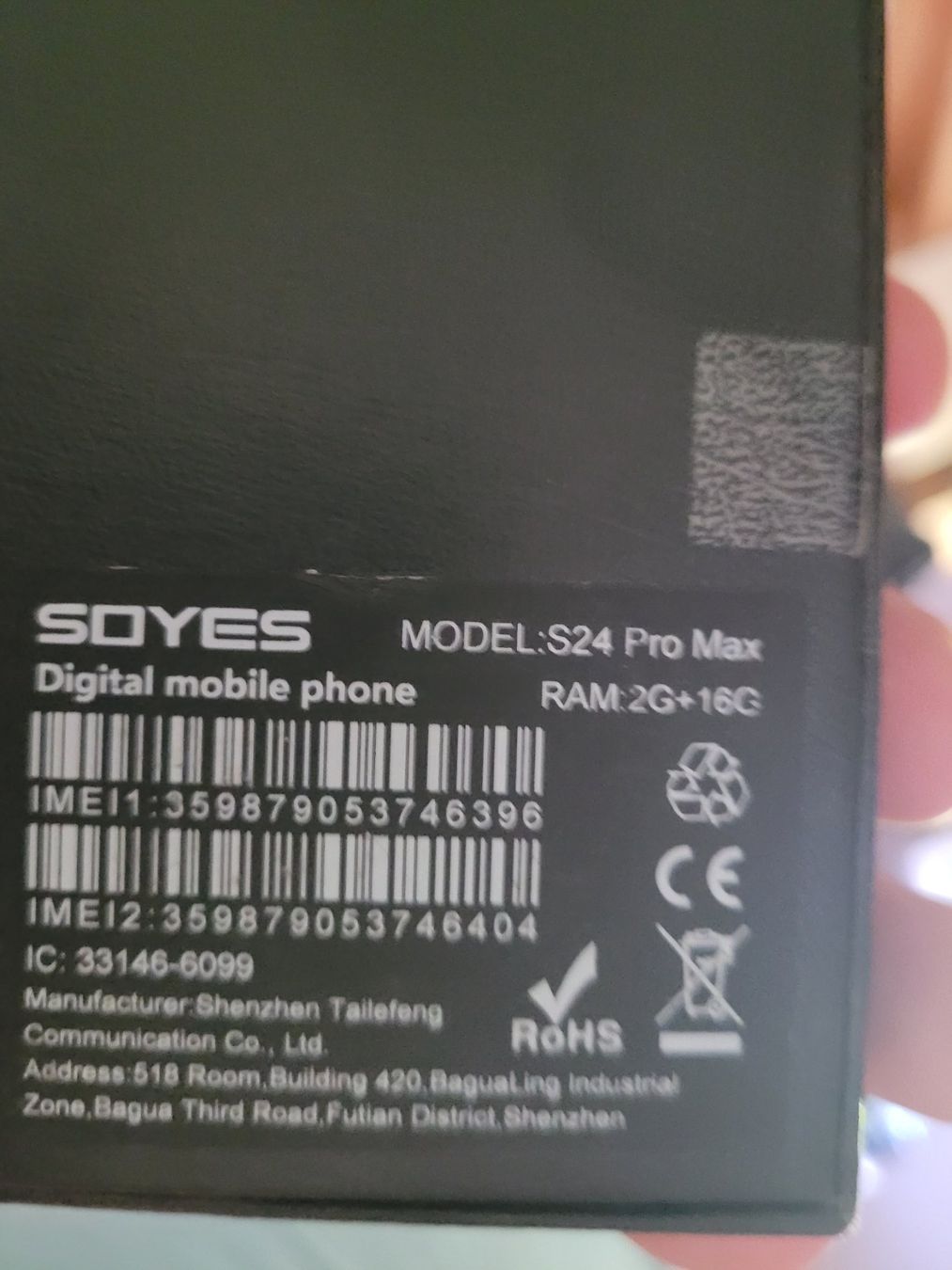 Telefoni cellulari / Smartphones: SOYES S24 Pro Max Digital mobile phone 2G+16G – Nuovo (secondo la descrizione) da Grône venduto da Gronibar 2