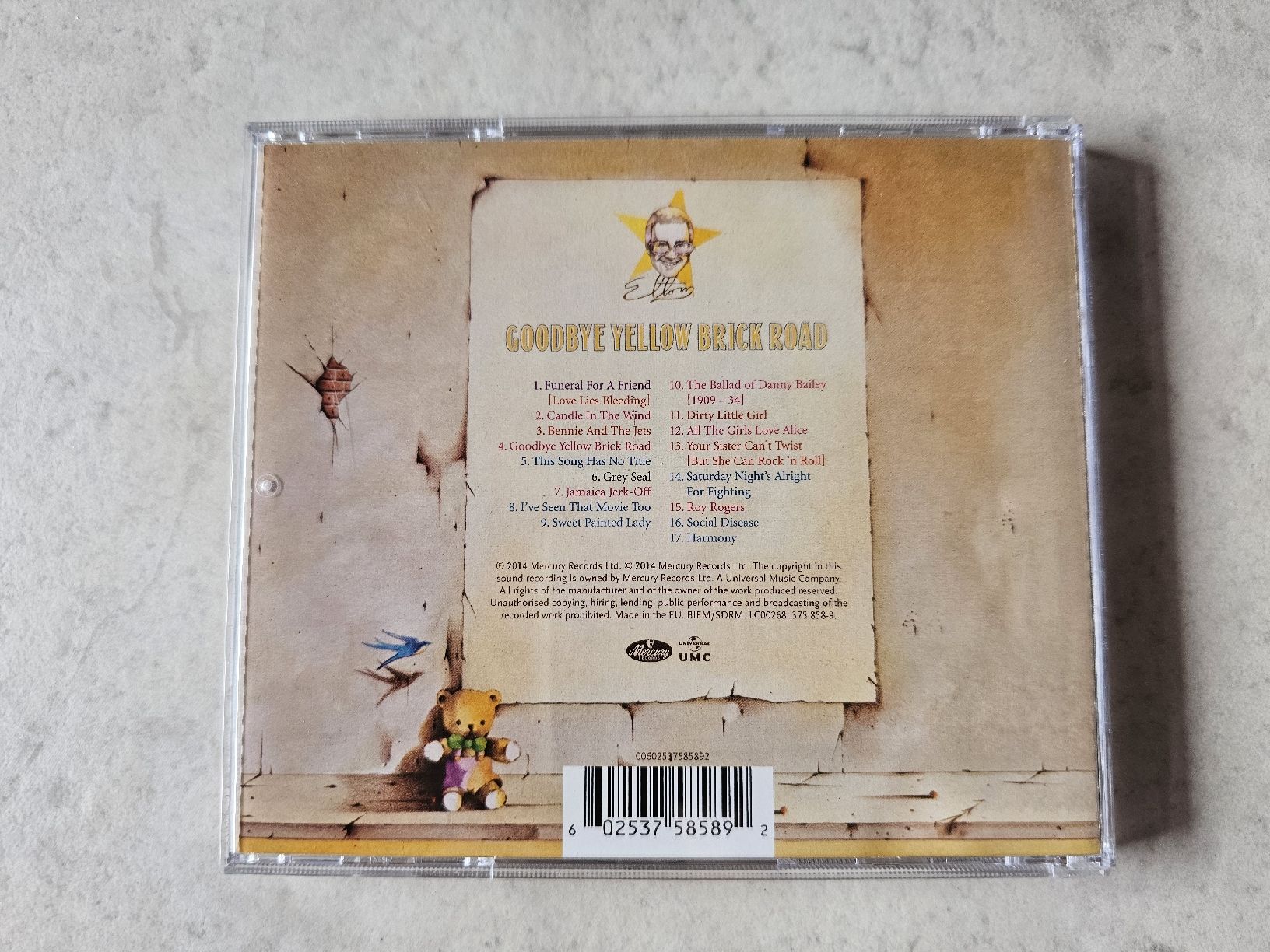 CD: Elton John  -  Goodbye Yellow Brick Road – Usato da Schneisingen venduto da backstore24 1