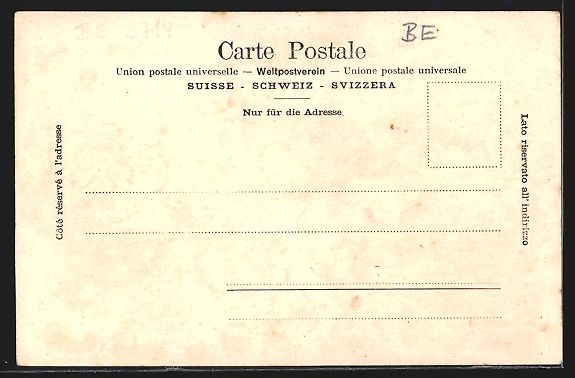 Ansichtskarten: Frutigen, Bahnhof-Hotel, Ortsansicht geg – Gebraucht aus Berlin von bartko-reher 1