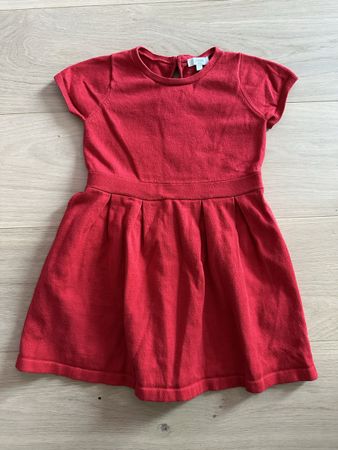 Robe Jacadi rouge 4 ans Noël mariage printemps Christmas par