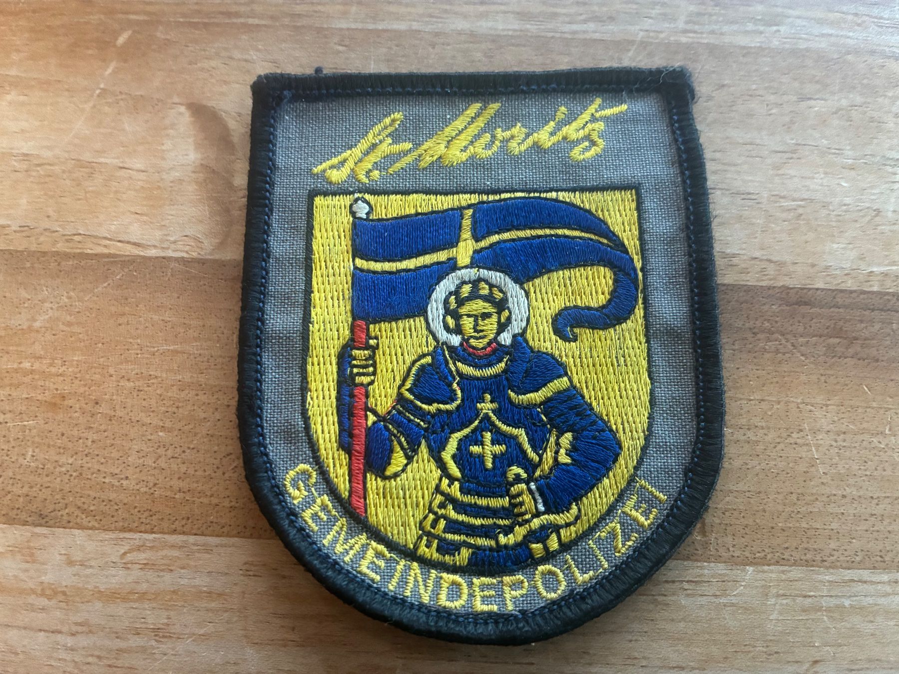 Insignes: Patch Gemeindepolizei St Moritz – D'occasion à Oberiberg par stab
