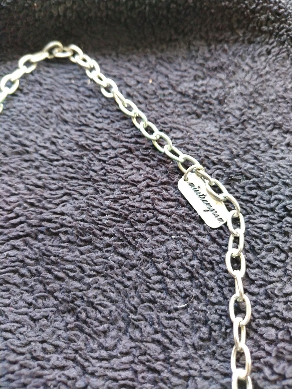 Catenine: Collier sautoir breloque Miss Tramgram – Usato da Mühleberg venduto da Eliboub 6