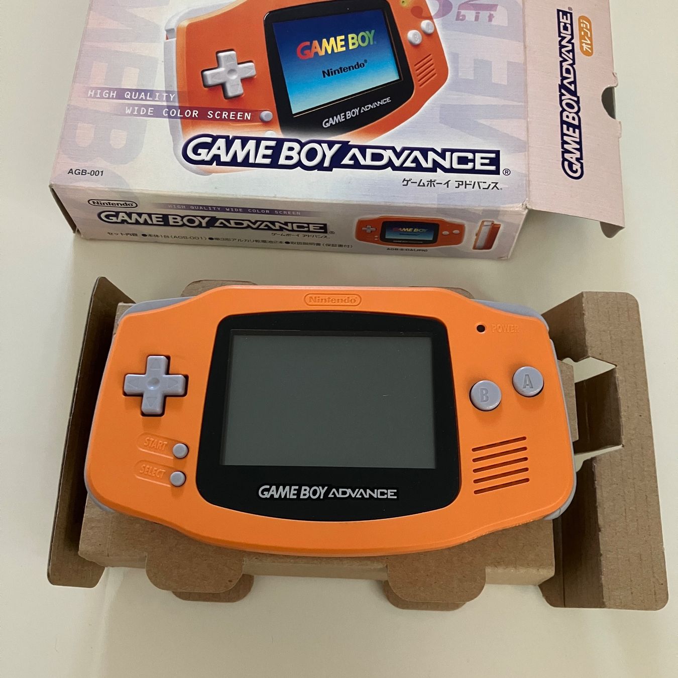Nintendo Konsolen: Original Gameboy Advance Orange mit OVP – Gebraucht aus Zürich von  2