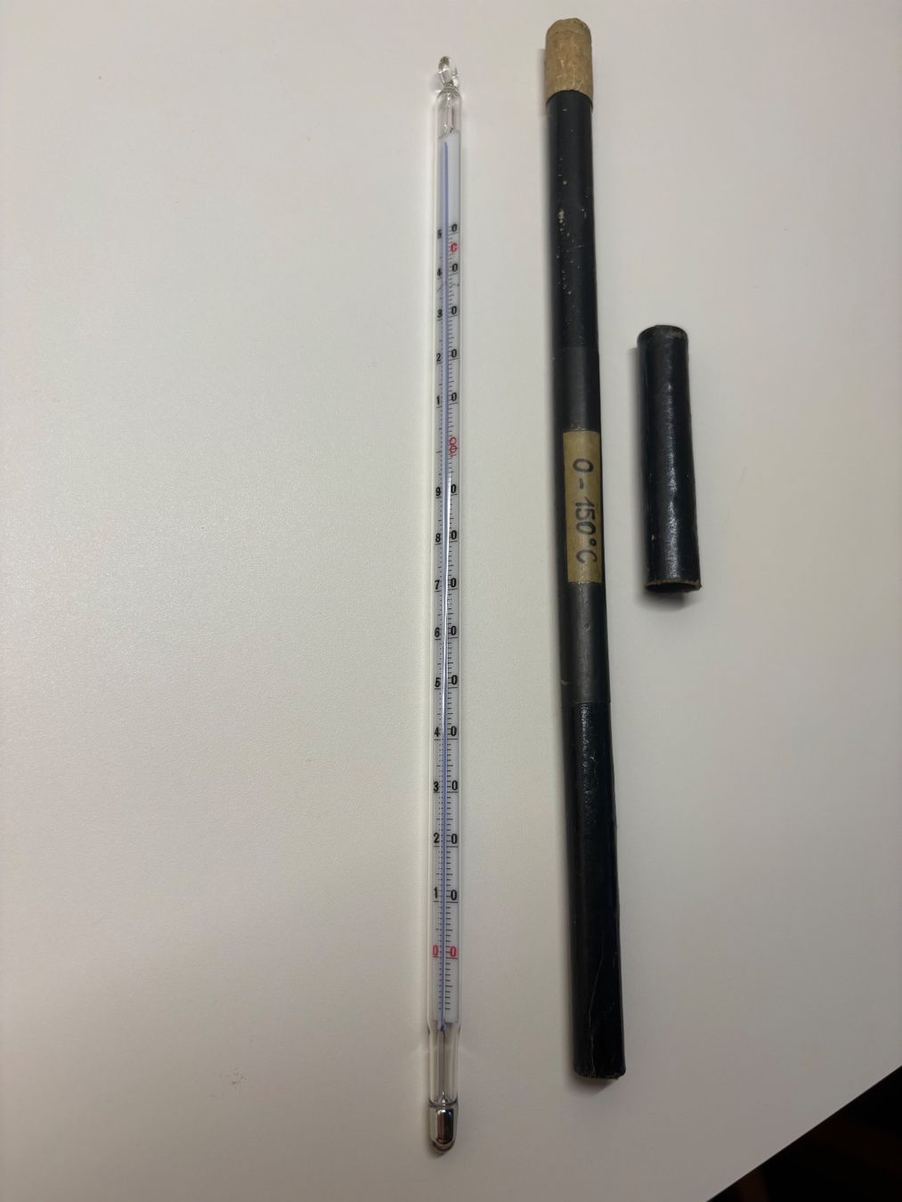 Altro per la casa: Thermometer aus Glas (0 - 150 Grad) – Usato da Schaffhausen venduto da Simmel80