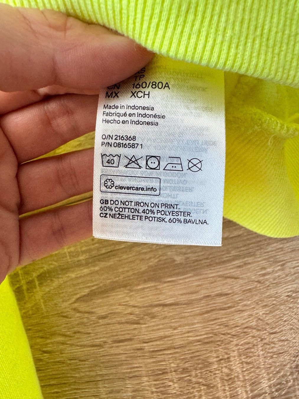 H&M Maglioni & Felpe: Sweat zippé jaune fluo – Nuovo (secondo la descrizione) da Montreux venduto da Izapechee 4