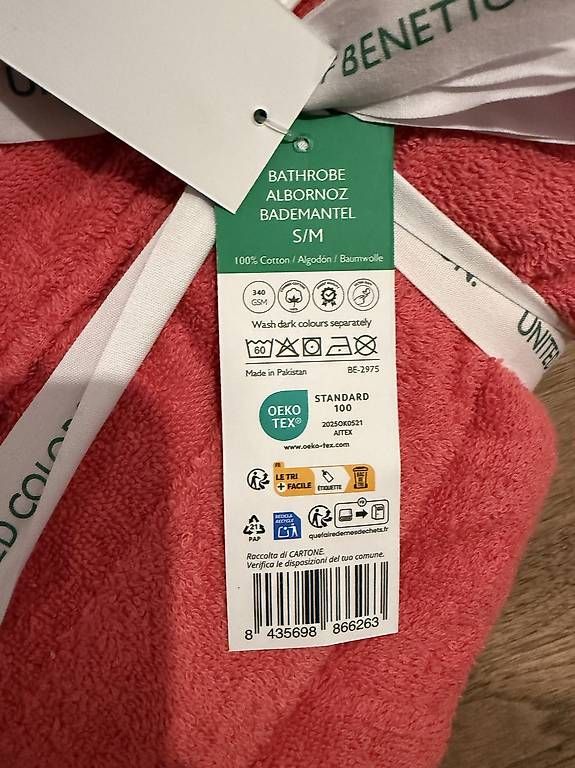 Bademäntel: Benetton Bademantel Neu – Neu und originalverpackt aus Uitikon Waldegg von don_felipe 2
