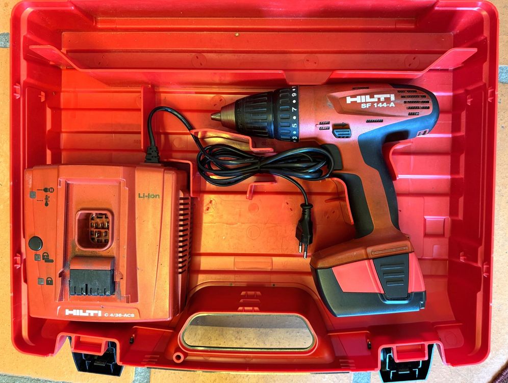 Hilti Akkuschrauber SF 144-A, 2012, mit neuem Akku! (Gebraucht) in