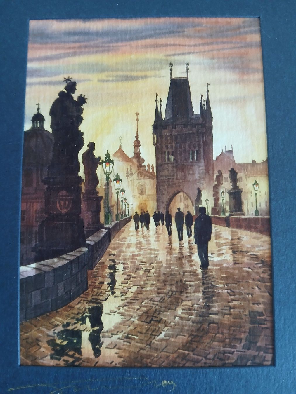 Dipinti: 2 Beautiful Prague Watercolour Paintings, Signed – Nuovo (secondo la descrizione) da Dübendorf venduto da LoRi-2026 6