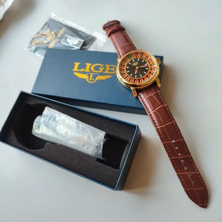 Uhren: Quartz Uhr Stil von Casino Roulette – Neu und originalverpackt aus Lausanne von WATCH-WORLD
