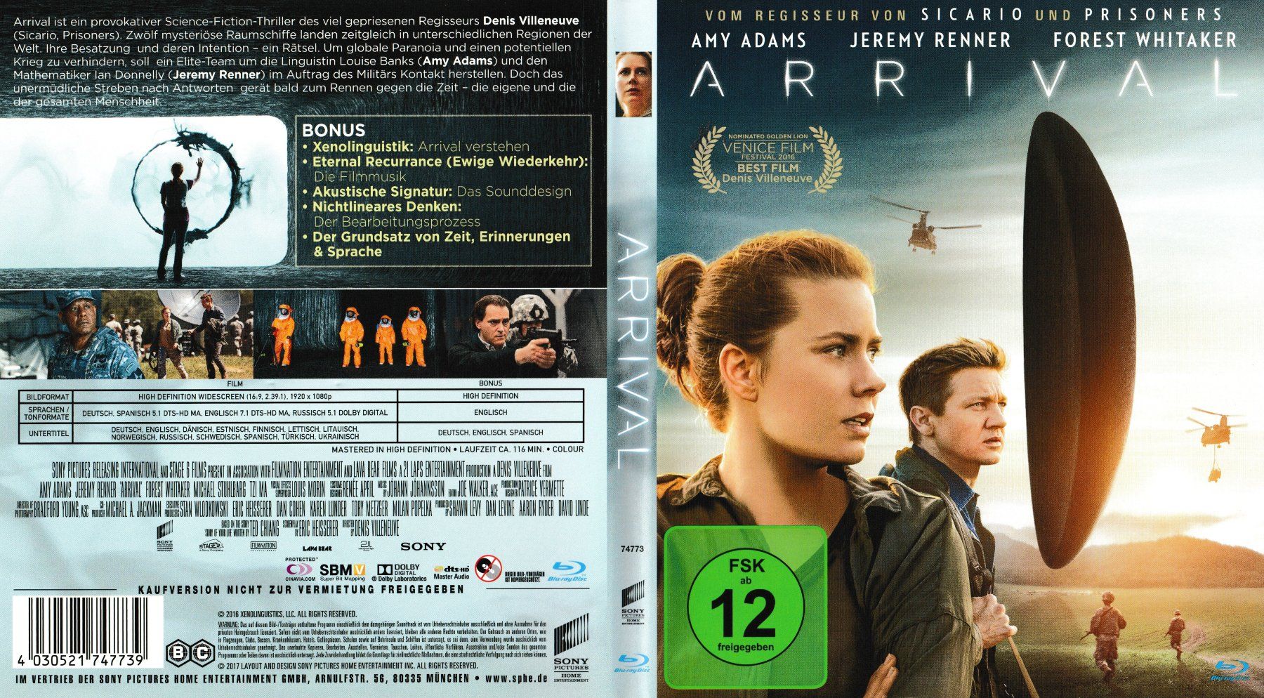 Tous les DVDs: Blu-Ray - Arrival – D'occasion à Langnau am Albis par MediaRescuerKeLoX