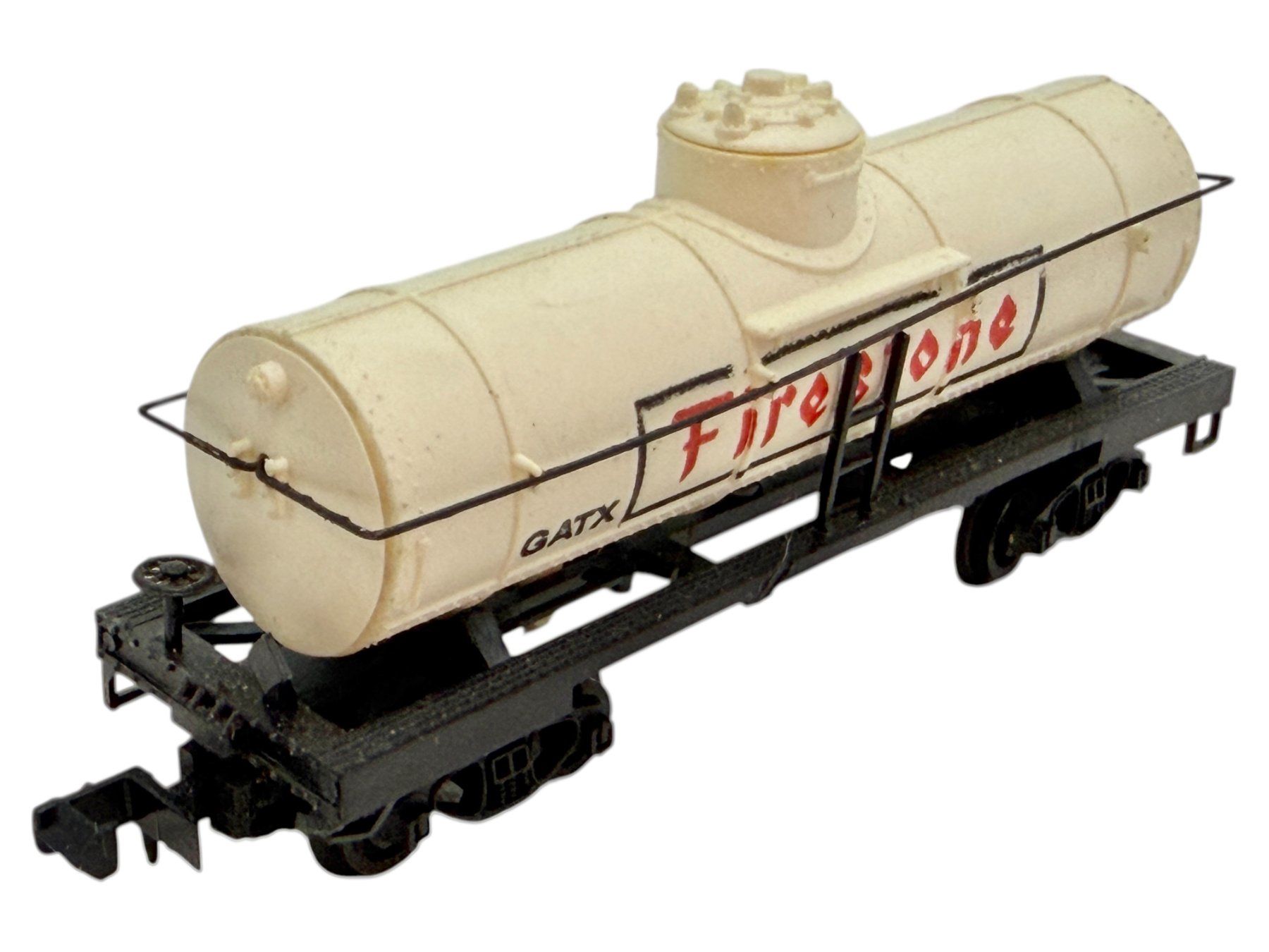 Trix Modellini di ferrovie: MINITRIX Wagon citerne Firestone GATX vintage – Usato da Morges venduto da vintiques 3