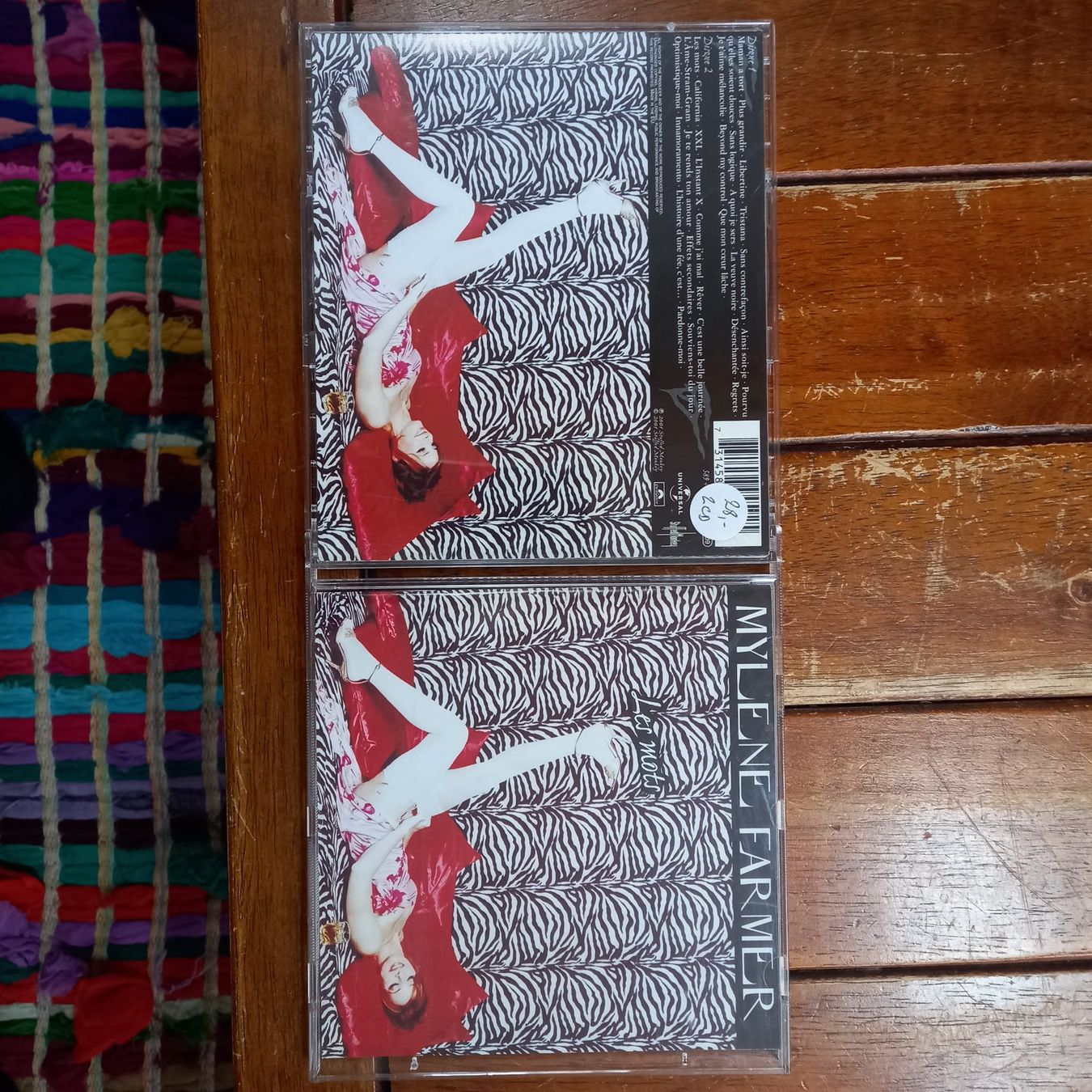 CD: Mylene Farmer- les mots (2cd) – Usato da St-Cergue venduto da VeganWarrior