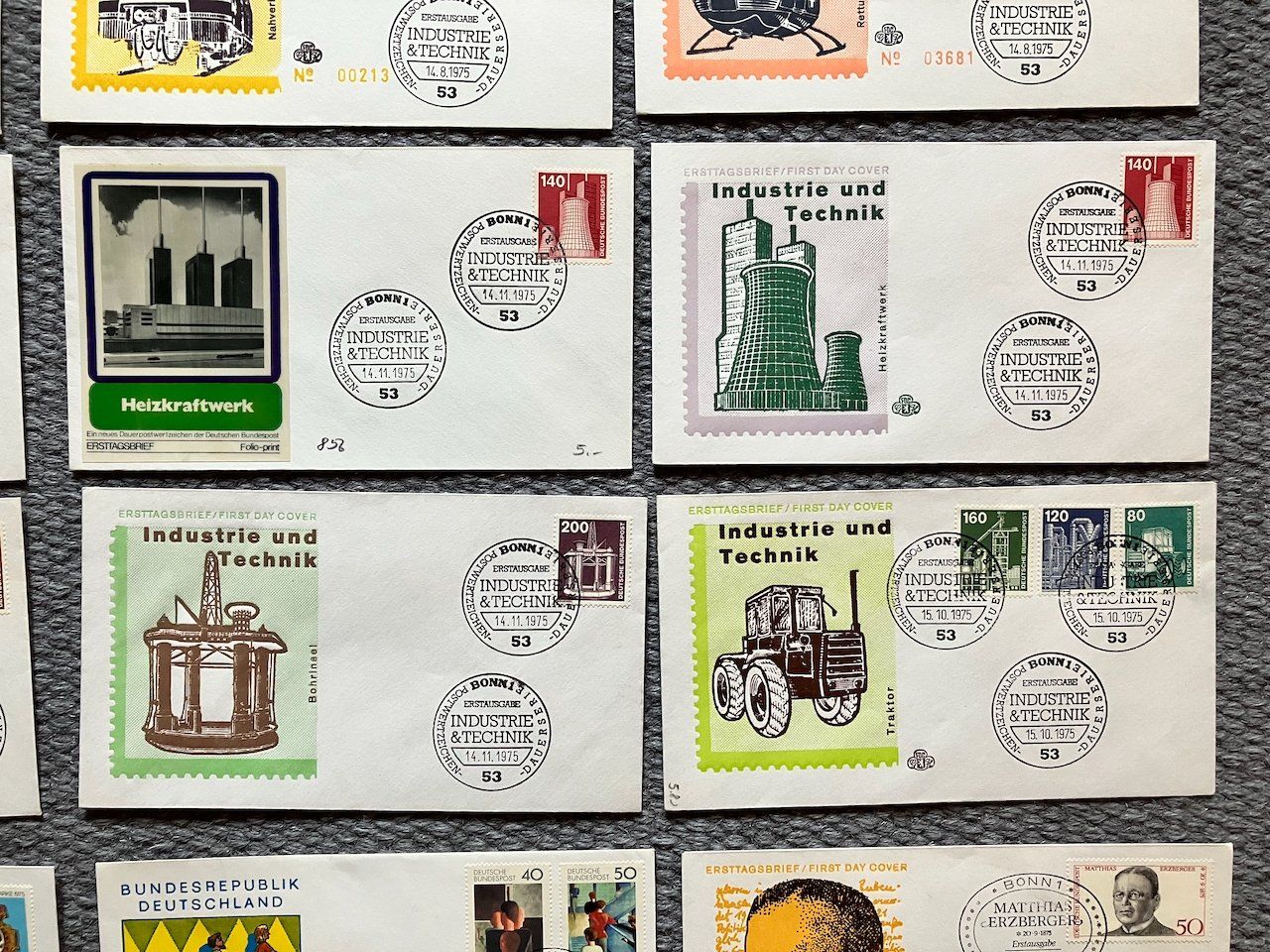 Tutti i francobolli: Deutschland - 31 FDC 1961-76 – Usato da Nesslau venduto da andi_hon 6