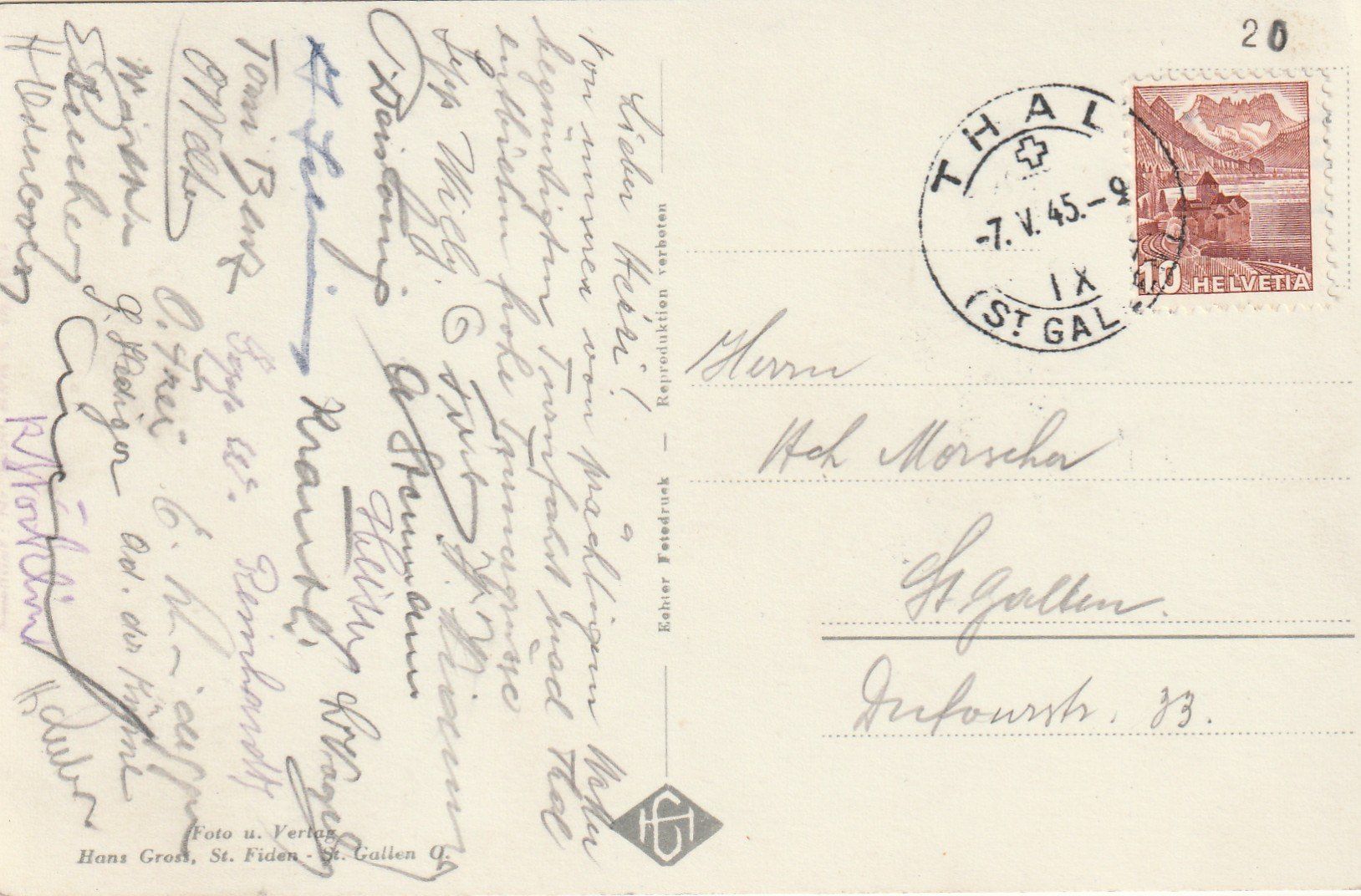 Cartes postales: Thal – D'occasion à Rorschacherberg par fratovi2 1