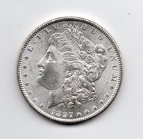 (2372) USA, 1 Dollar 1897, top stgl