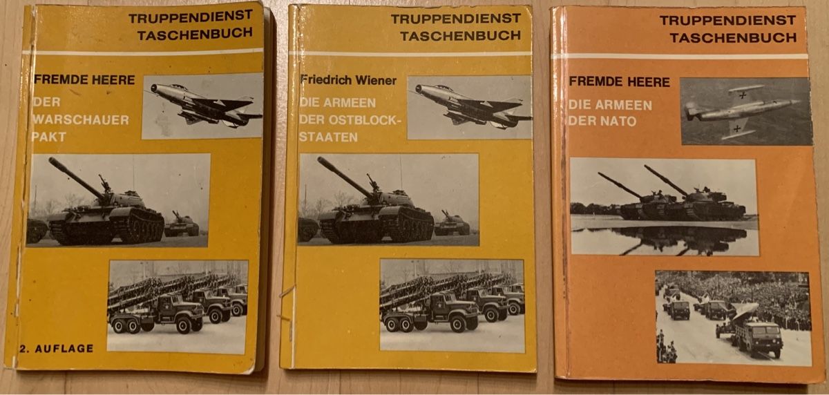 Libri: 3 Truppendienst- Taschenbücher – Usato da Goldingen venduto da Bergler012