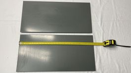 2x USM Haller Tablar 50x25 cm – Mittelgrau