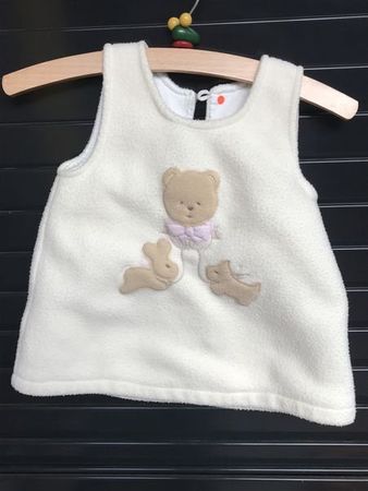 Baby Kleid dicker Stoff 62/68