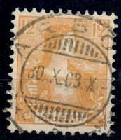 CH - Helvetia Brustbild - SBK Nr. 105 - Arbon