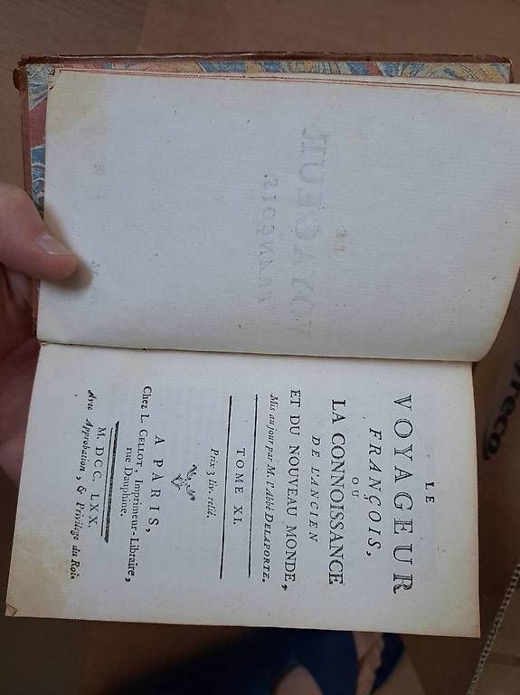 Libri: Le voyageur Français  – Usato da Bussy-chardonney venduto da Cartago 1
