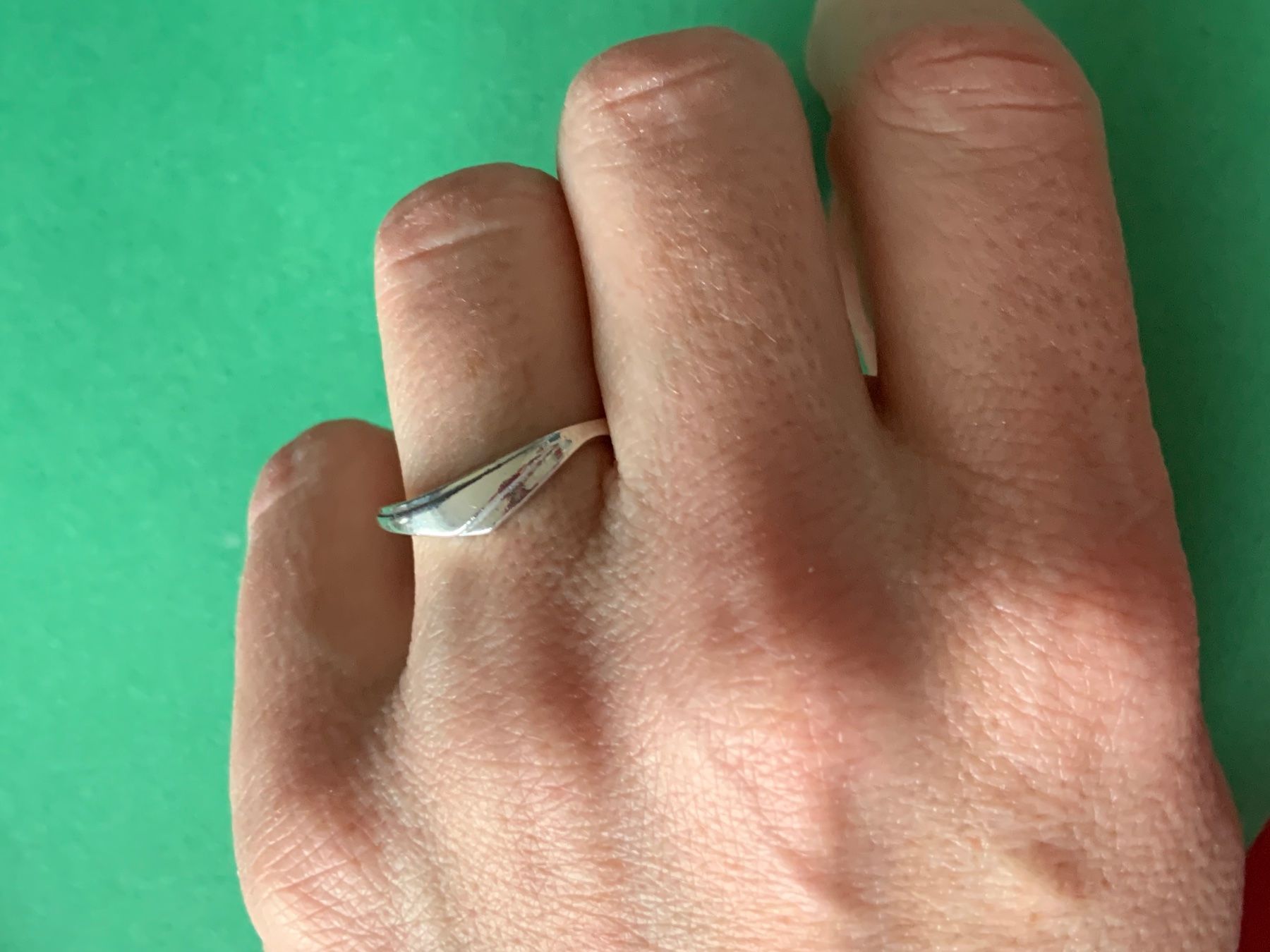 Ringe: Wellenring simple (57) – Gebraucht aus Laufen von Bellebellezza