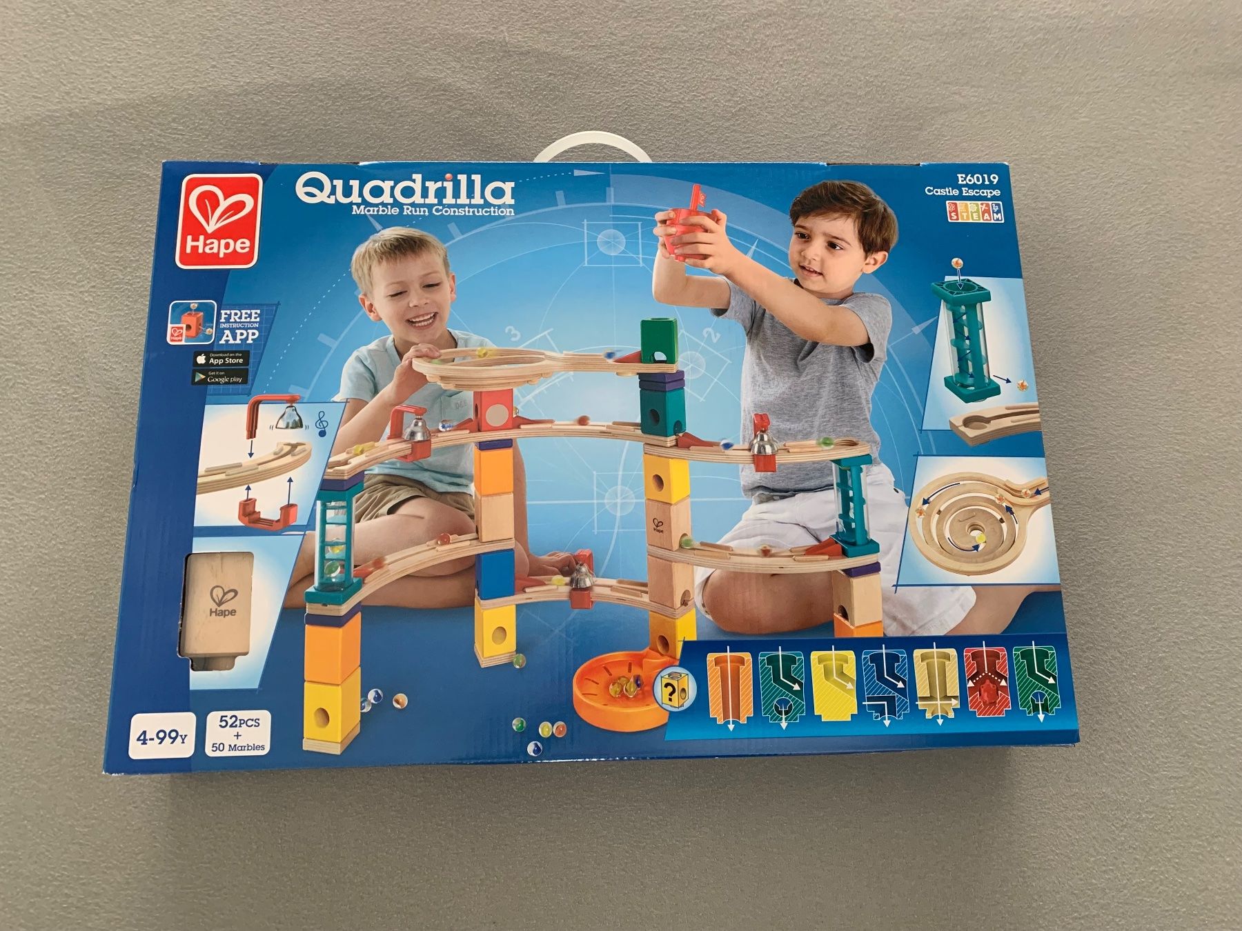 Hape Giocattoli: Quadrilla Murmelbahn von Hape – Usato da Obermumpf venduto da 71donald 1