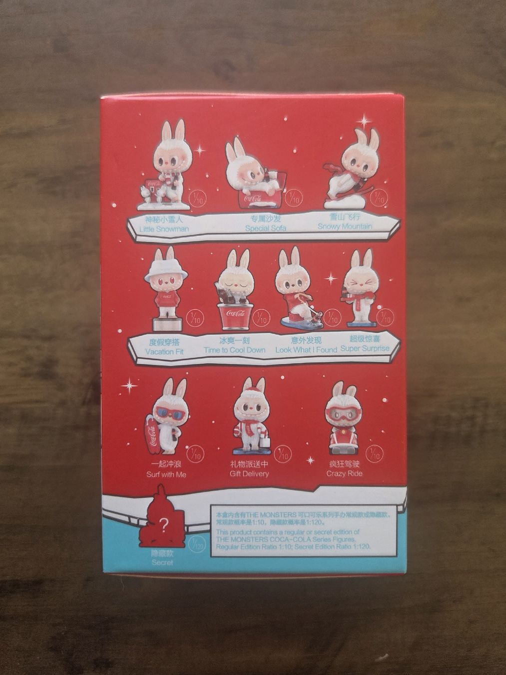 Pop Mart Statuette: Original POP MART Labubu Coca-Cola Blind Box OVP – Nuovo e nell'imballaggio originale da Basel venduto da Russell.G 1