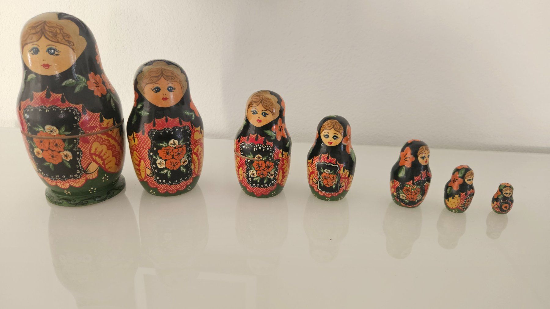 Statuette: Matrioska (7 pezzi) – Usato da Melano venduto da H-Sara