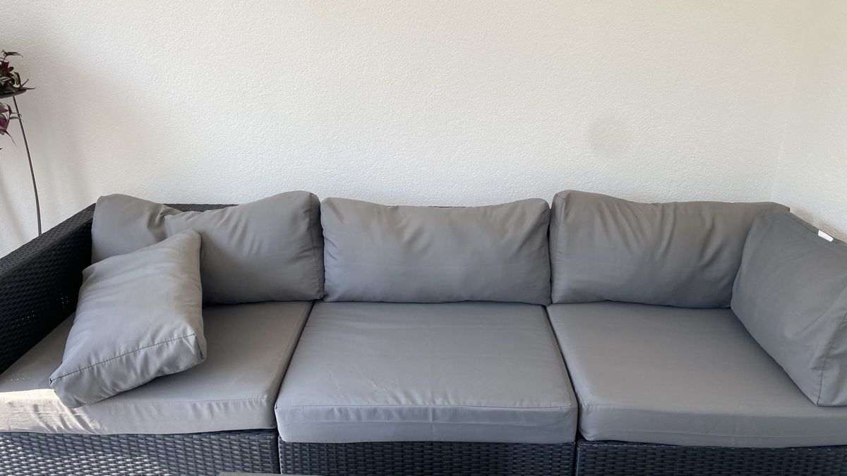 Divani: Lounge-Garnitur aus Polyrattan – Usato da Oberentfelden venduto da Cameramann 5