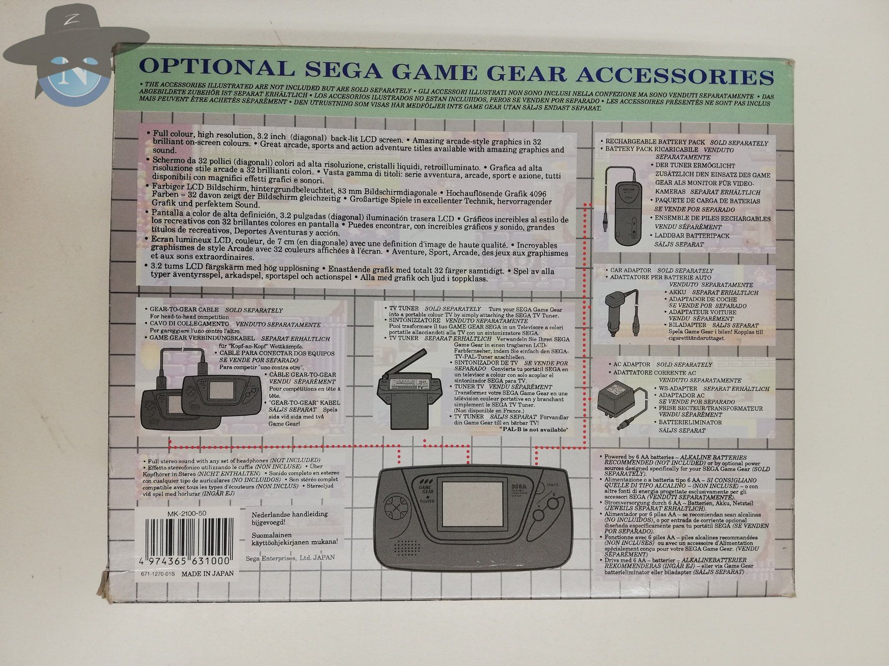 Sega Konsolen: Sega Game Gear Handheld in OVP / Europa Version – Gebraucht aus St. Gallen von zorro_dc 1