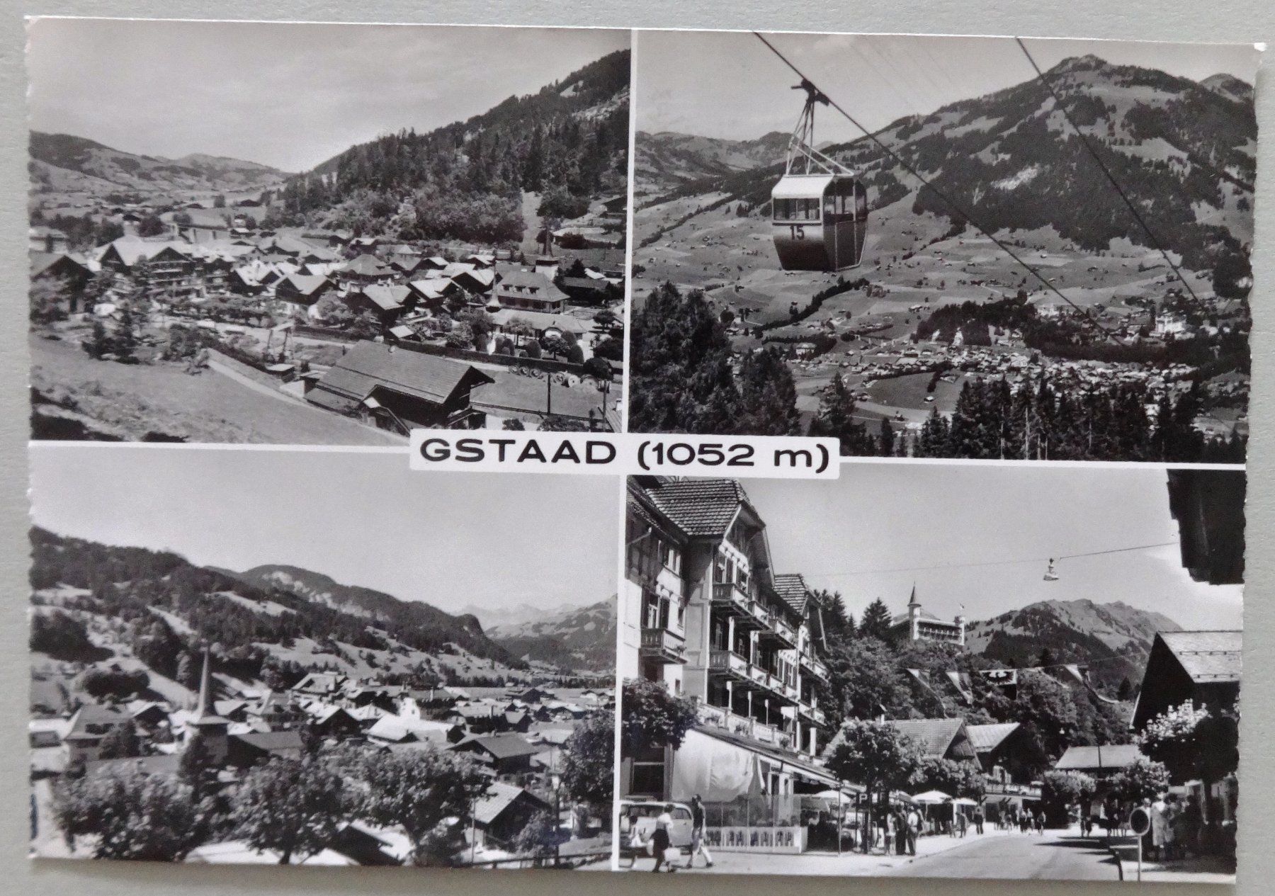 Cartoline postali: Gstaad (1052 m) – Usato da Fétigny venduto da Billy2miny