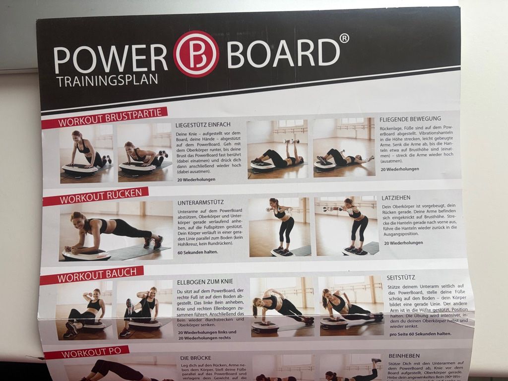 Power Plate Hometrainer: Power B Board Trainingsgerät – Usato da Romanshorn venduto da rirore418 6