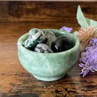 ✲ 1 Stk. Dushan Jade Schale ✲ 65g / Ø 51mm Becher