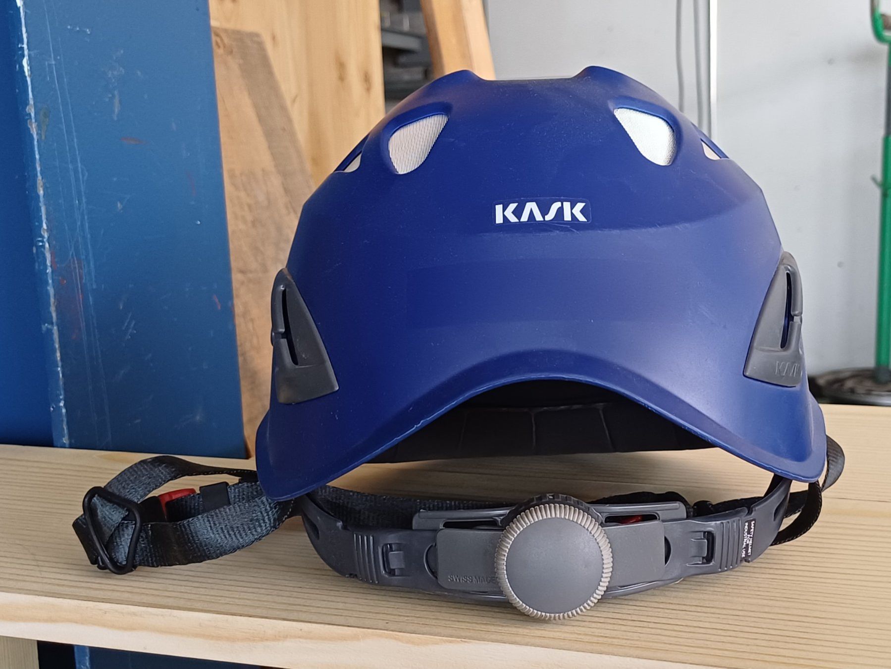 Kask Protezione per viso e udito: KASK K500 Kask Arbeitshelm blau – Nuovo (secondo la descrizione) da Alpnach Dorf venduto da jkp_k62jg 2