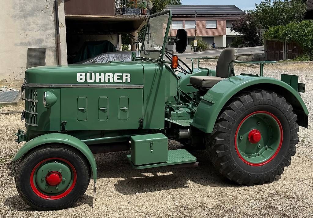 Bührer Trattori: Bührer Industrie Traktor (Oldtimer) – Usato da Bäriswil BE venduto da VFR12