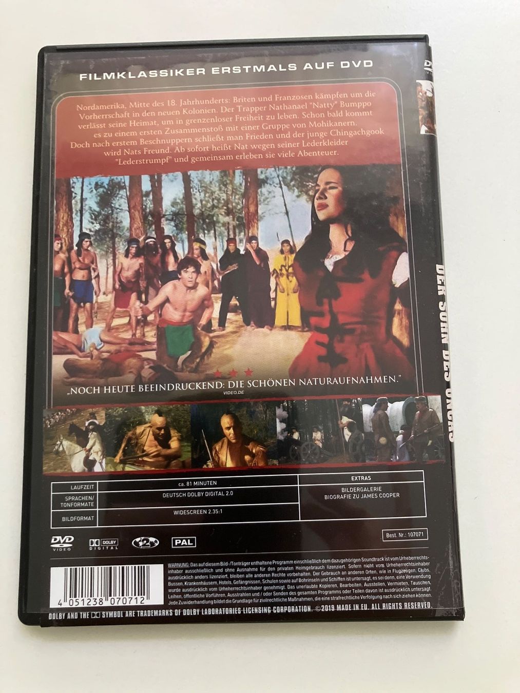 Alle DVDs: Chingachgook - Der Sohn des Uncas (DVD) – Gebraucht aus Arbon von HelFer01 1