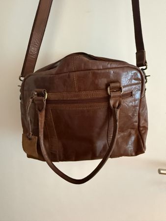Ledertasche braun Handtasche Varese