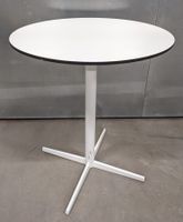 Eleganter, runder Tisch, weiss, Ø 60 x 72 cm, lapalma Auki