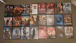 DVD & Blu-ray 24 Horror-, Thriller- & Fantasy-Filme 