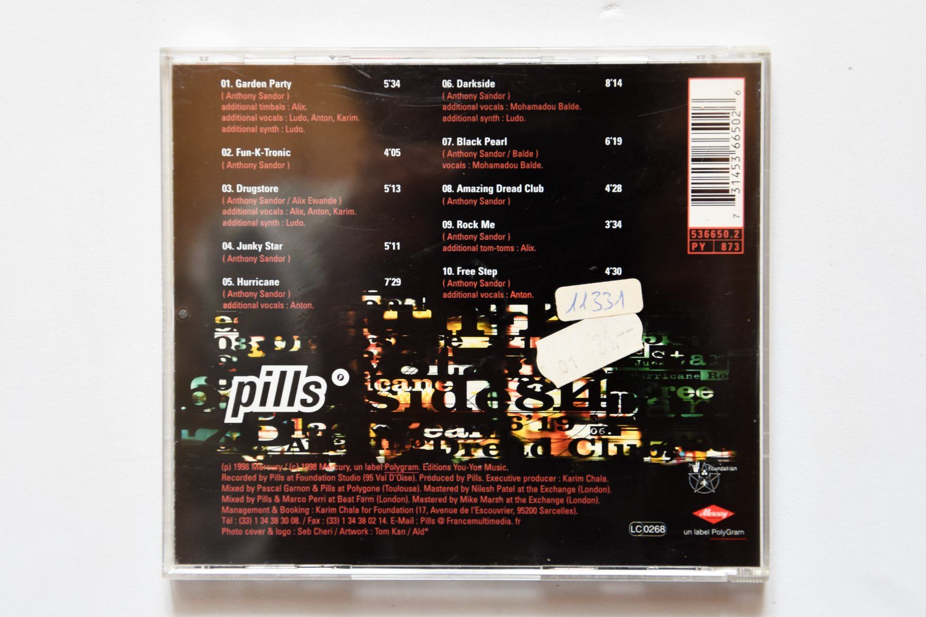 CD: Pills - Electrocaïne – Usato da Belmont-sur-Yverdon venduto da ag97 2