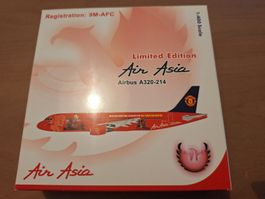 Air Asia A320-214 limitiert, Manchester United 1:400