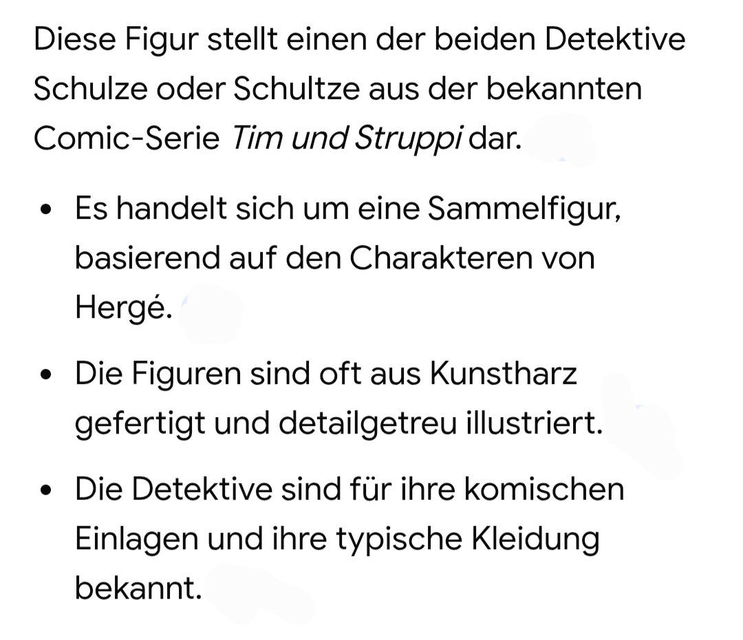 Figuren: Detektiv Schultze von Tim & Struppi 2011 – Gebraucht aus Winterthur von bibummi 1