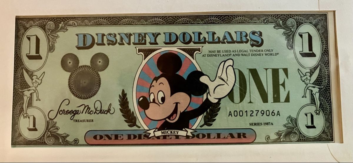 Banconote: Deux Billets Disney dollars – Nuovo e nell'imballaggio originale da Puidoux venduto da lemacos 4