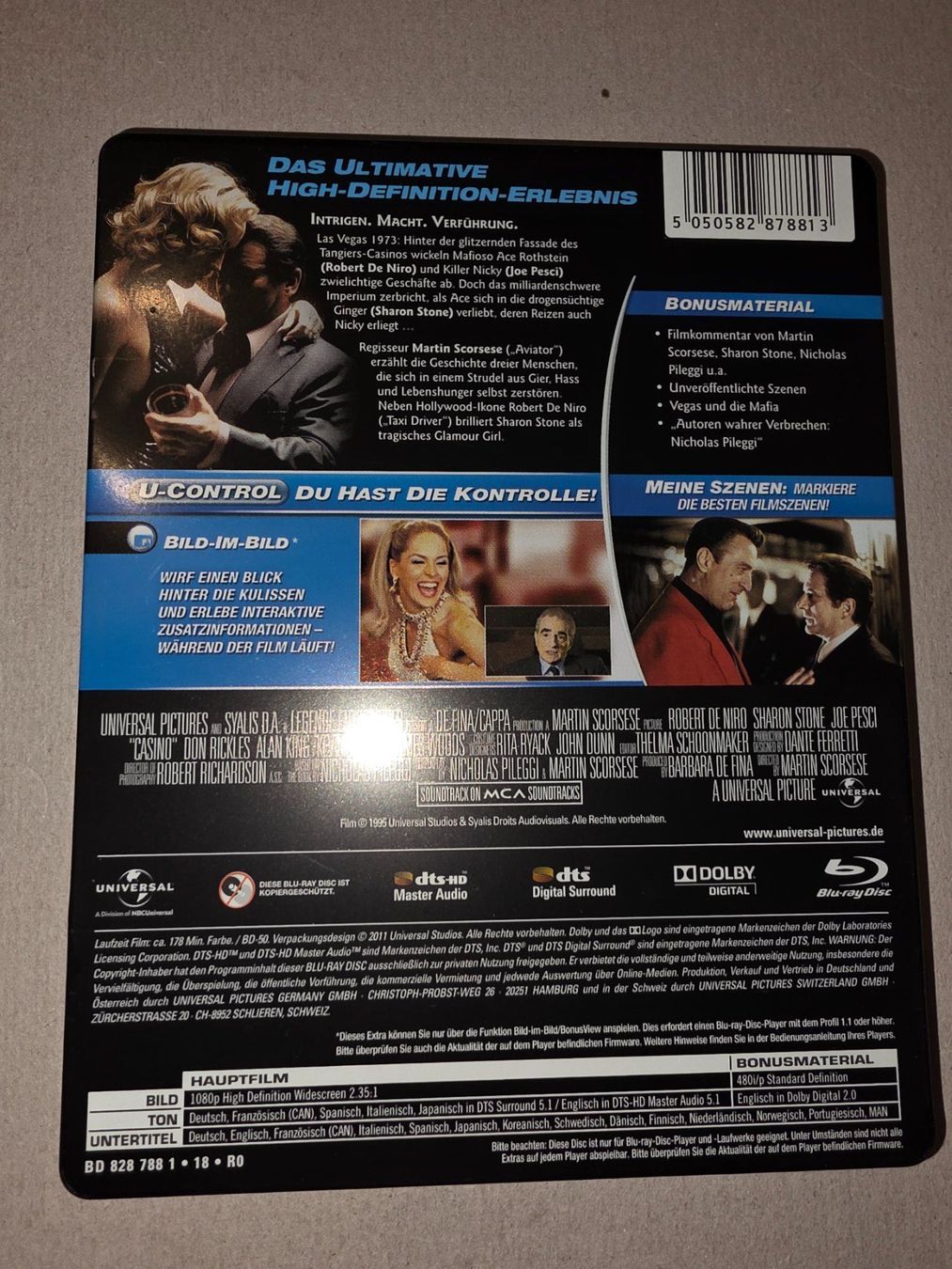 Tutti i DVDs: Casino - Steelbook – Usato da Stein AG venduto da eMODy 1