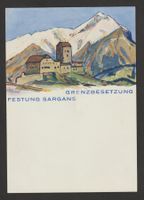 WK2 Einheitskarte Festung Nr. 2