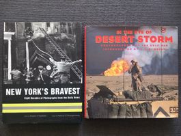 Livre "In The Eye Of Desert Storm" & "New York's Bravest"