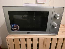 Mikrowelle Beko MGC 20 CH silber sehr guter Zustand