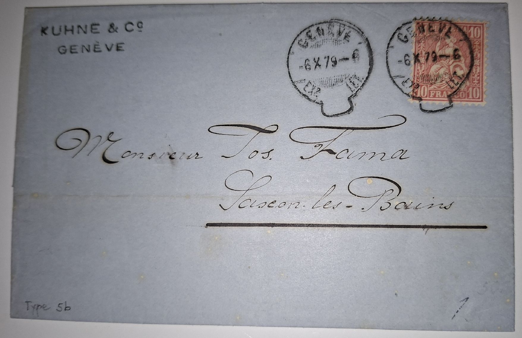 Tutti i francobolli: Sackstempel Sitzende Helvetia Nr. 31  – Usato da Balgach venduto da SIMEON27