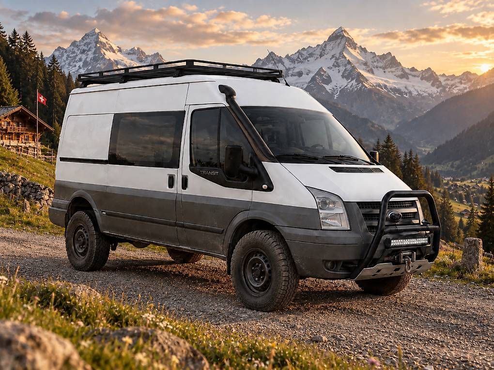Véhicules de camping: Van Aménagé Transit 4x4 – D'occasion à Suchy par maxconcept